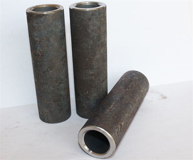 石柱冷挤压钢筋套筒应该怎么样激光打标